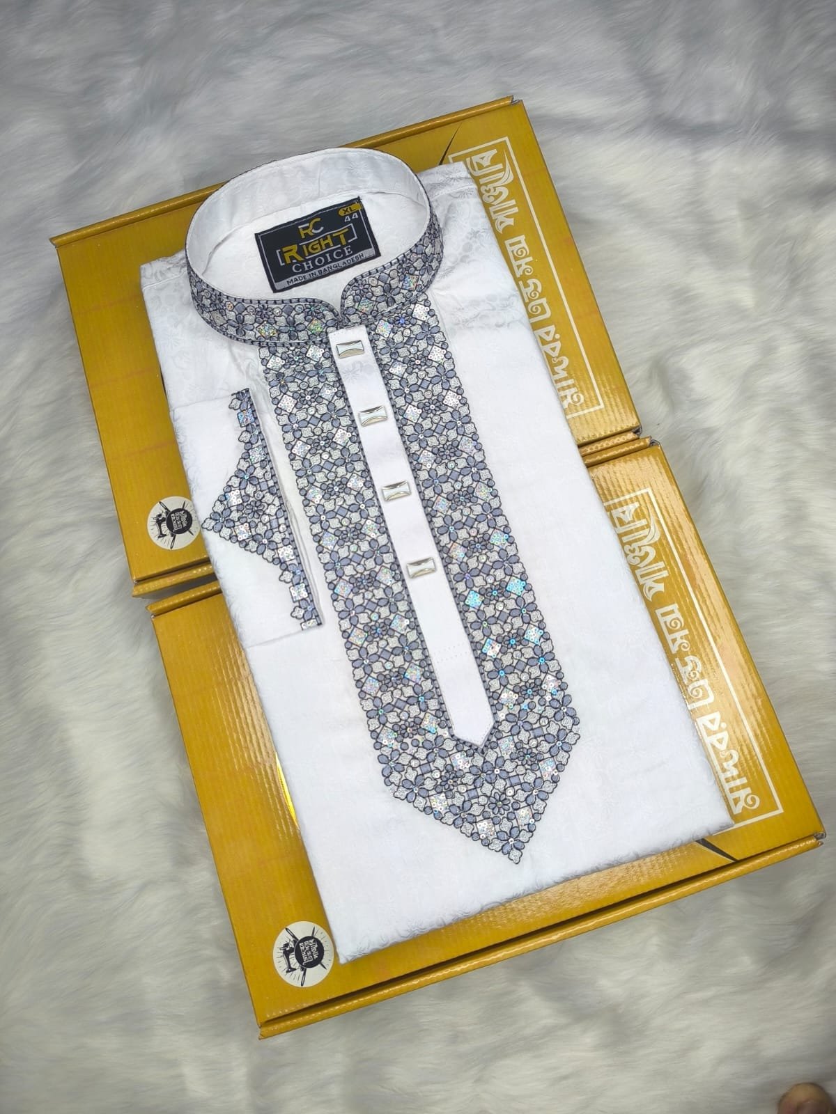 1758541267_L_1 Sequence Embroidery Panjabi - Image 1