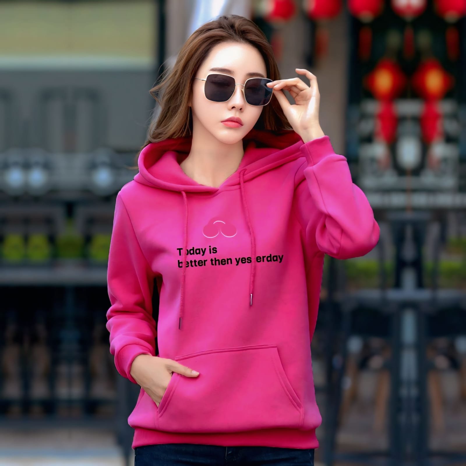 1760552537_L_11 Ladies Premium Quality Hoodie - Image 1