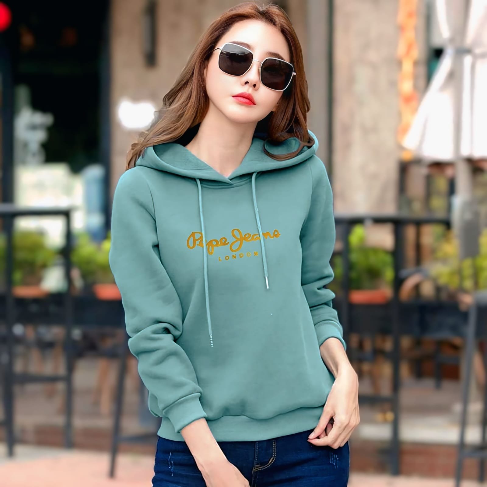 1760552537_L_12 Ladies Premium Quality Hoodie - Image 1