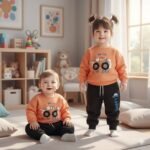 Kids Sweatshirt and Trouser Set