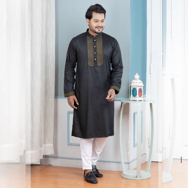 img_6860356652a38 Semi long panjabi - Image 1