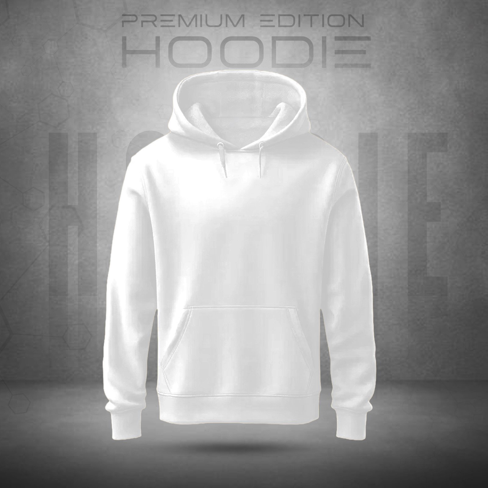 img_68604de83a33b Stylish Premium Quality Solid Color Hoodie White - Image 1